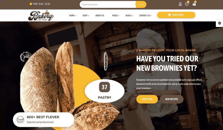 Bakery Shop WooCommerce Theme