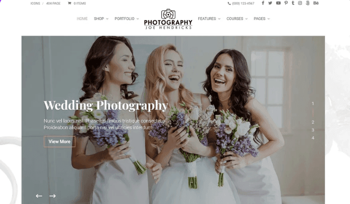 Divi Photography Theme