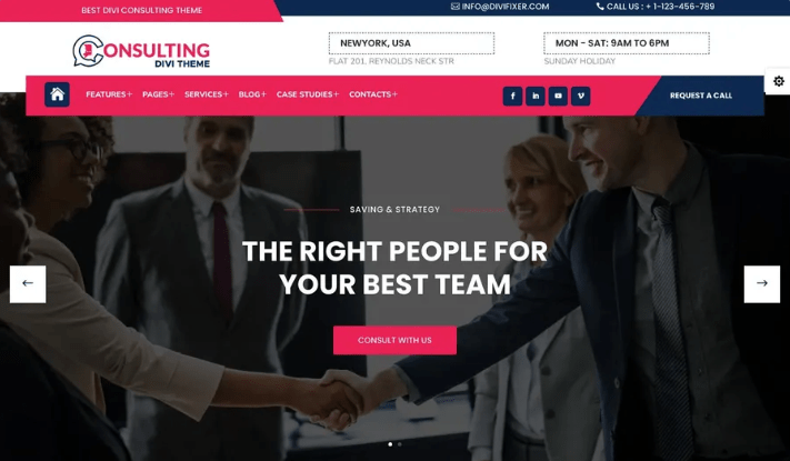 Consulting Divi Theme