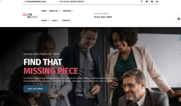 Divi Business Theme