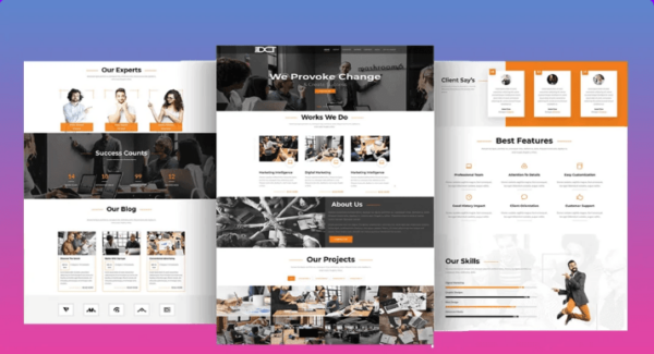 Divi Digital Agency Theme