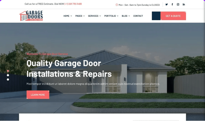 Divi House Repair Theme