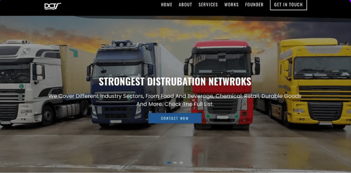 Divi Logistic Theme