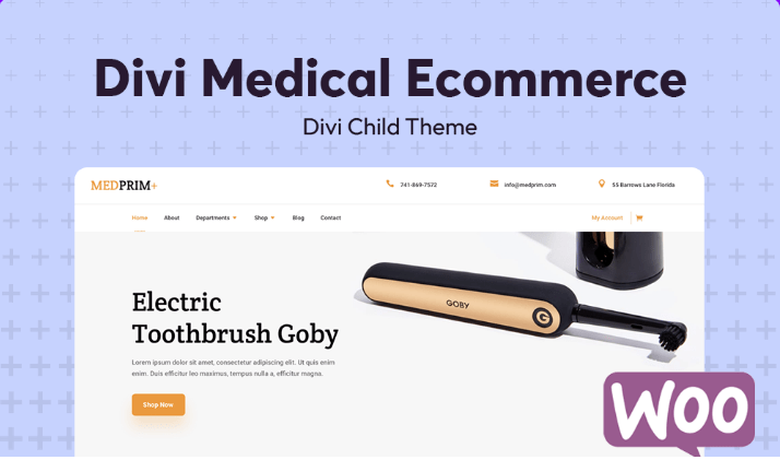 Divi Medical Ecommerce Theme