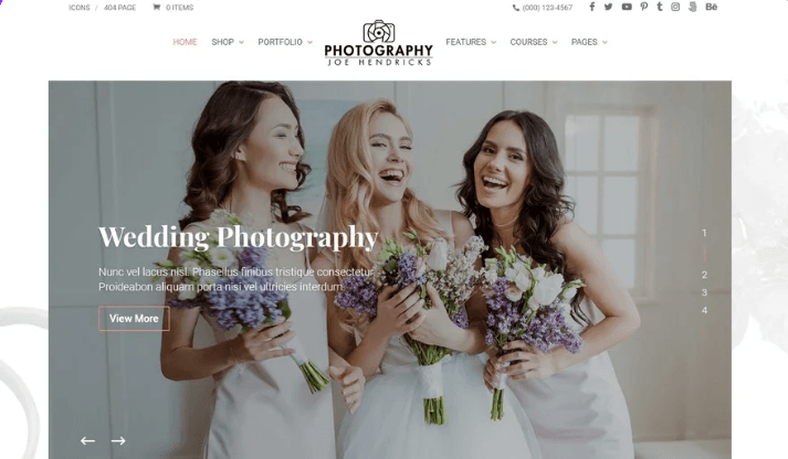 Divi Photography Theme