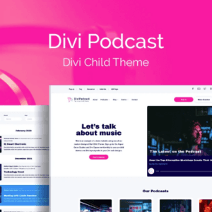 Divi Podcast Theme