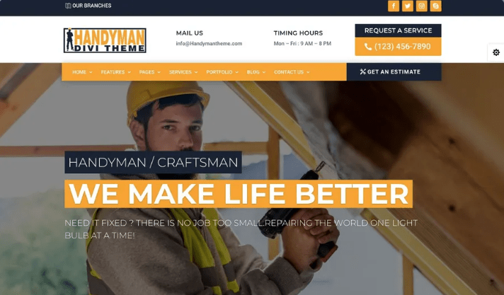 Handyman Multipurpose Theme